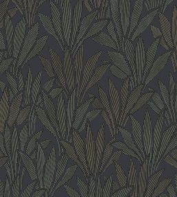 Abstract Palm Wallpaper by Eijffinger Blue