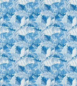 Acanthus Fabric by Morris & Co Woad