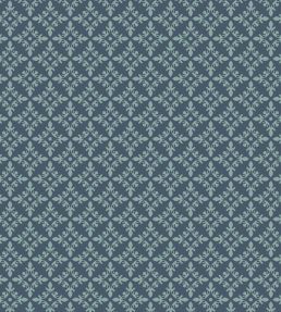 Achard Wallpaper by Farrow & Ball Stiffkey Blue / Dix Blue