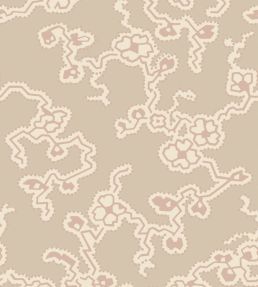 Adelaide Wallpaper by Farrow & Ball Joa's White / Setting Plaster