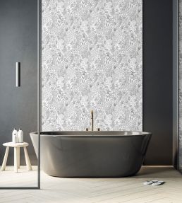Alpine Landscape Wallpaper by Brand McKenzie Grey