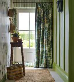 Ancient Canopy Fabric by Sanderson Sap Green