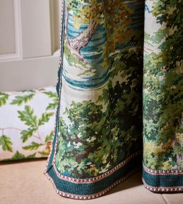 Ancient Canopy Fabric by Sanderson Sap Green
