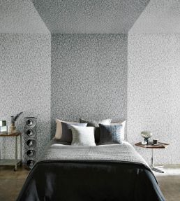 Anthology Zircon Wallpaper by Harlequin Carrara / Silver Ore