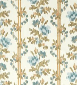 Apothecary Rose Fabric by Sanderson Ether Blues