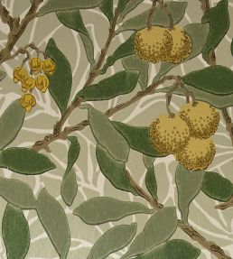 Arbutus Wallpaper by Morris & Co Blue/Pink