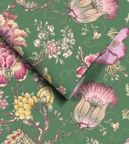Arcadia Wallpaper by Woodchip & Magnolia Moss