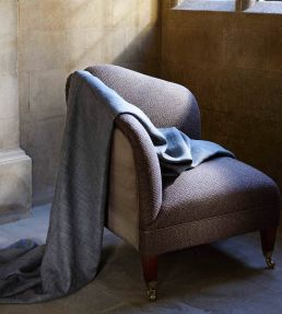 Atticus Fabric by Zoffany White Opal
