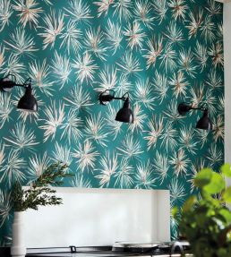 Aucuba Wallpaper by Harlequin Forest copper