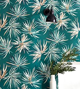 Aucuba Wallpaper by Harlequin Forest copper