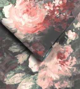 Ava Marika Mural by Woodchip & Magnolia Blush Rouge