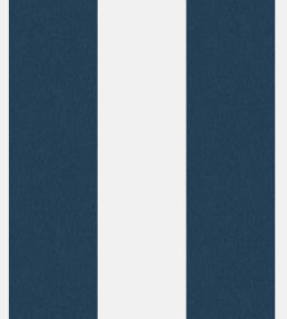 Awning Stripe Fabric by Woodchip & Magnolia Navy White