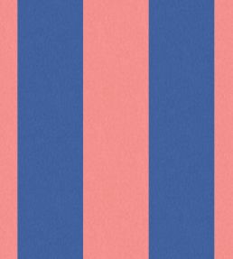 Awning Stripe Wallpaper by Woodchip & Magnolia Electric Blue