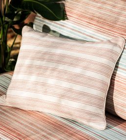 Ayla Fabric by Harlequin Chalk/Rust