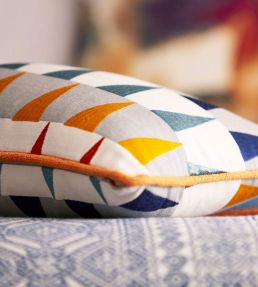 Azul Fabric by Harlequin Emerald / Tangerine / Lime