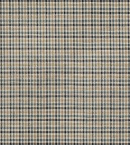 Babington Check Fabric by Mulberry Home Indigo
