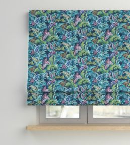 Baby Highgrove Fabric by Arley House Sapphire