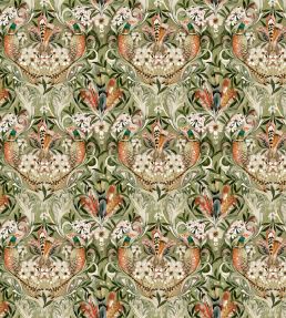 Baby Rostherne Fabric by Arley House Pine