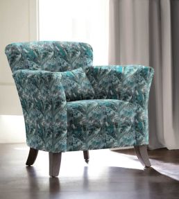 Baby Rutland Fabric by Arley House Teal