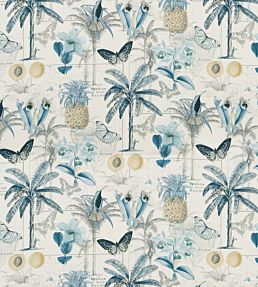 Orinoco Fabric by Baker Lifestyle Blue