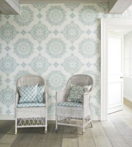 Parvani Wallpaper by Baker Lifestyle Linen
