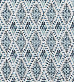 Castelo Fabric by Baker Lifestyle Indigo
