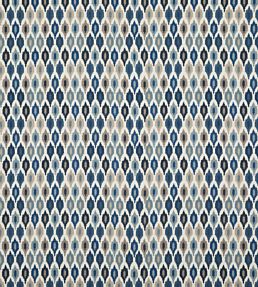 Mazara Fabric by Baker Lifestyle Indigo