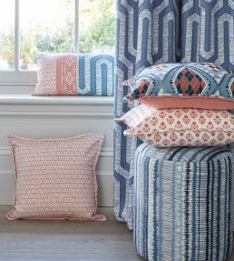 Toledo Fabric by Baker Lifestyle Indigo