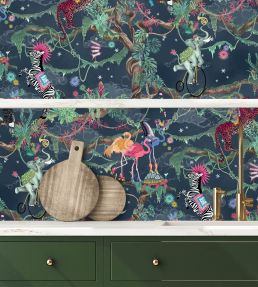 Balancing Act Wallpaper by Brand McKenzie Nightfall