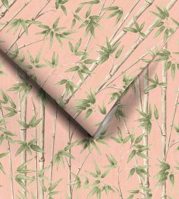 Bamboozle Wallpaper by Woodchip & Magnolia Salmon