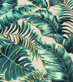 Banana Leaves Wallpaper by Brand McKenzie Blush Pink