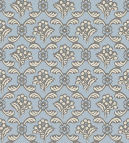 Barace Wallpaper by Farrow & Ball Moles Breath / Parma Gray