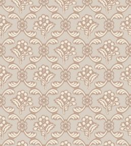 Barace Wallpaper by Farrow & Ball Templeton Pink / Stirabout
