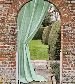 Artichoke Thistle Fabric by Barneby Gates Spring Green