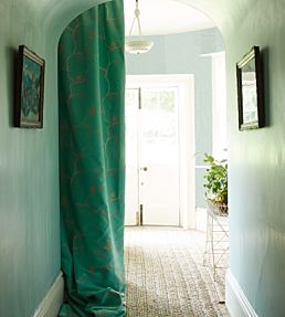 English Robin Fabric by Barneby Gates Parchment