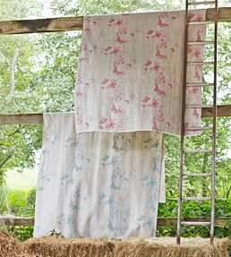 Butterflies Fabric by Barneby Gates Blue