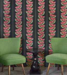 Watermelon Wallpaper by Barneby Gates Charcoal