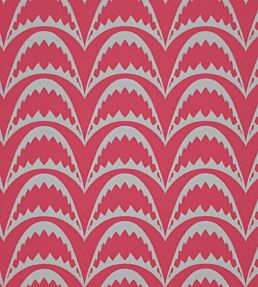 Arcade Wallpaper by Barneby Gates Raspberry