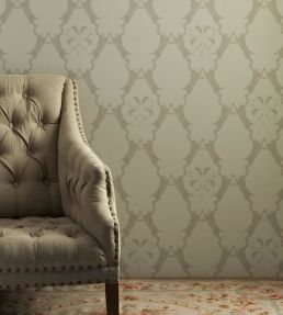 Boxing Hares Wallpaper by Barneby Gates Stone
