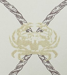 Crab Wallpaper by Barneby Gates Gold/Charcoal
