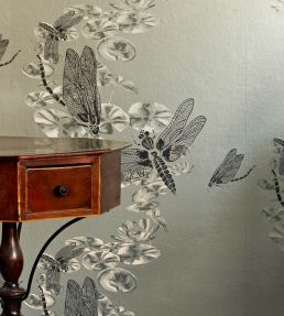 Dragonfly Wallpaper by Barneby Gates Pewter