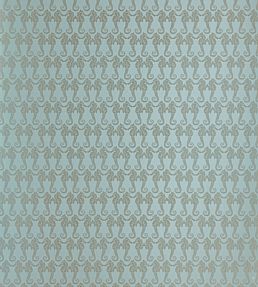 Seahorse Wallpaper by Barneby Gates Eau de Nil