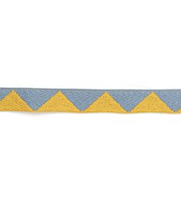 Big Top Tape Trim by Christopher Farr Cloth Old Blue