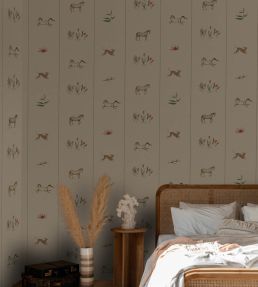 Bike Ride Wallpaper by Coordonne Beige