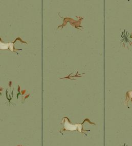 Bike Ride Wallpaper by Coordonne Green