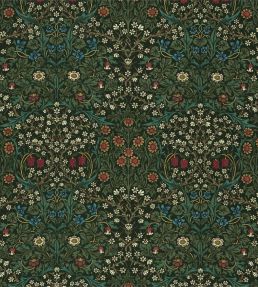 Blackthorn Fabric by Morris & Co Green