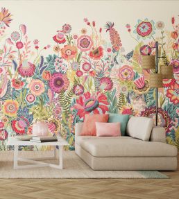 Bloom Mural by Ohpopsi Rhubarb & Cream