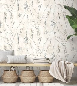 Blossom Wallpaper by Woodchip & Magnolia Cream