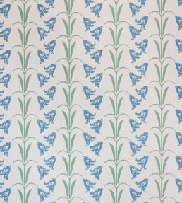 Bluebells Wallpaper by Barneby Gates Blue/Green