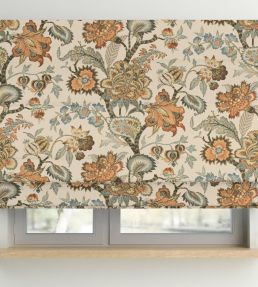 Bombay Fabric by Arley House Rust